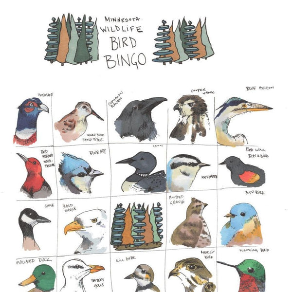 Minnesota Bird Bingo