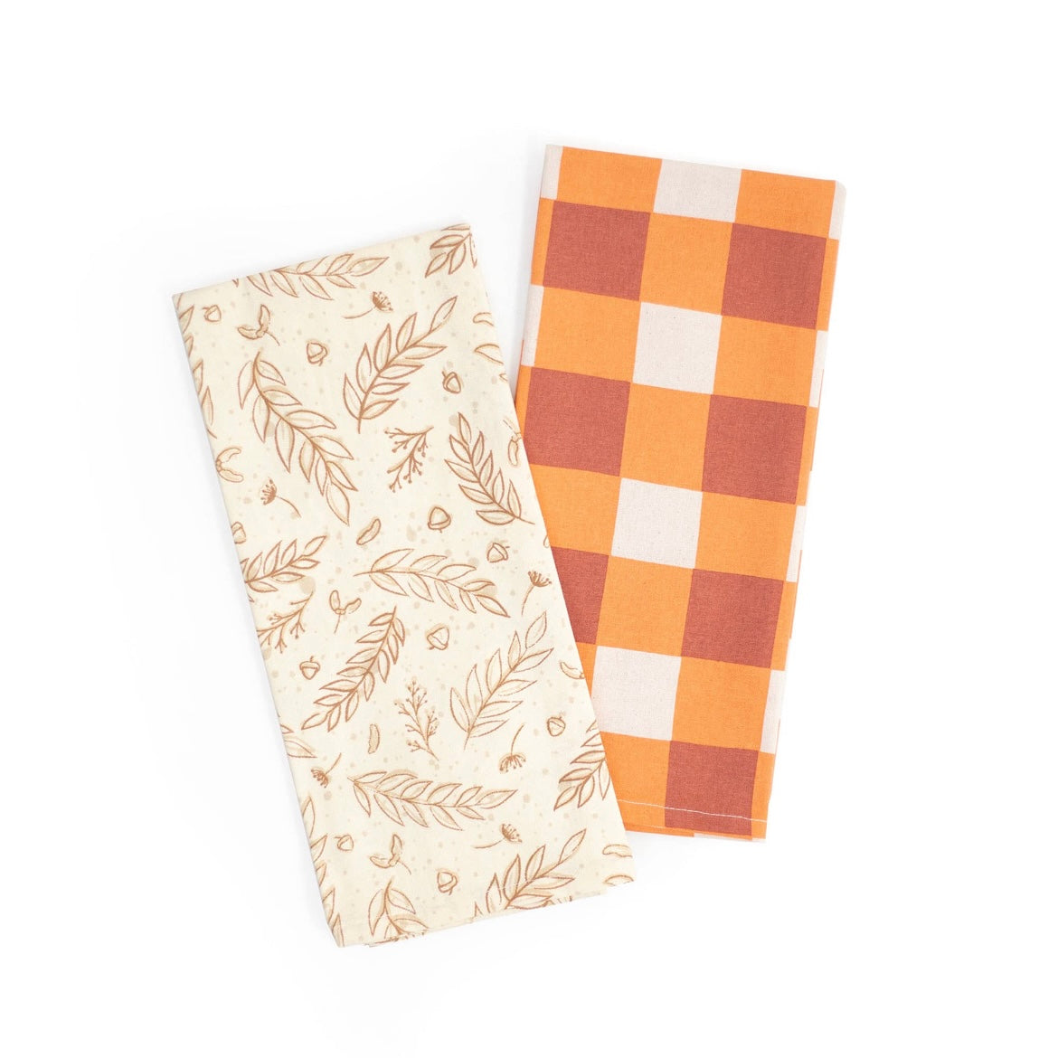Apricot Orange Linen Kitchen Towel – March6teen