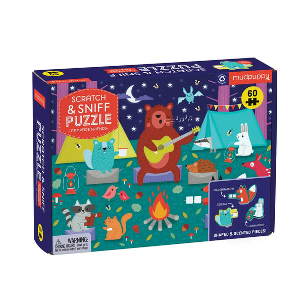 Campfire Friends - Scratch and Sniff Puzzle