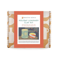 Holiday Luminaries - Clay Kit