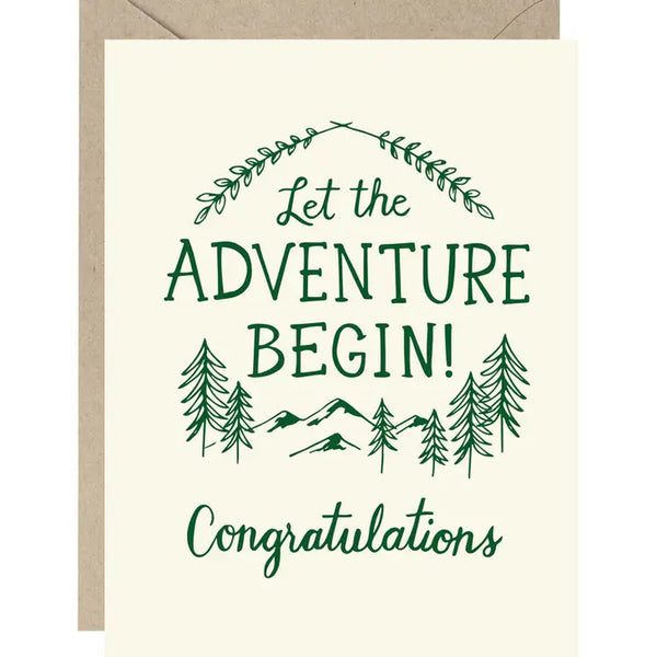 Congratulations Adventure Card