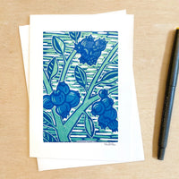 Blueberries Card