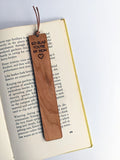 Wood Bookmark