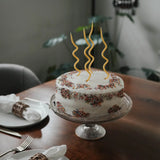 Curly Beeswax Birthday Candles