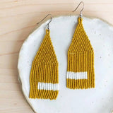 Beaded Fringe Earrings