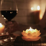 Lotus Flower Beeswax Candle