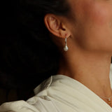 Mystic Moonstone Hoops