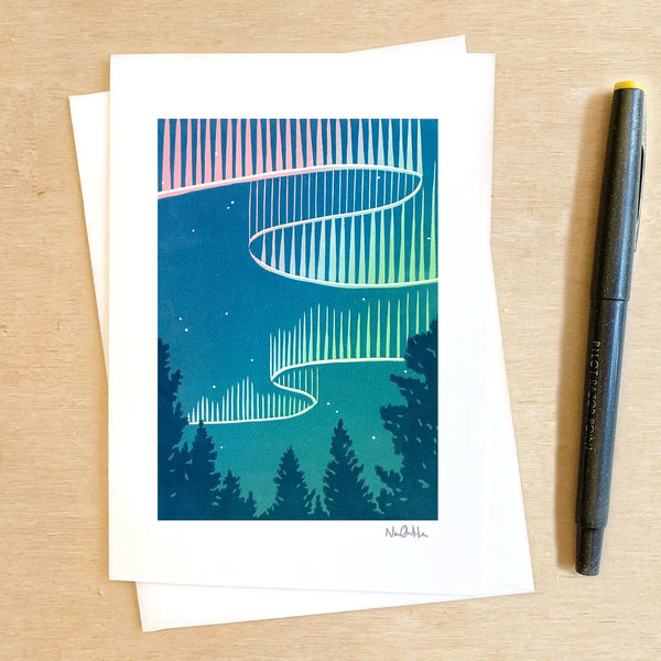 Northern Lights Card