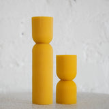 Curvy Ribbed Candle