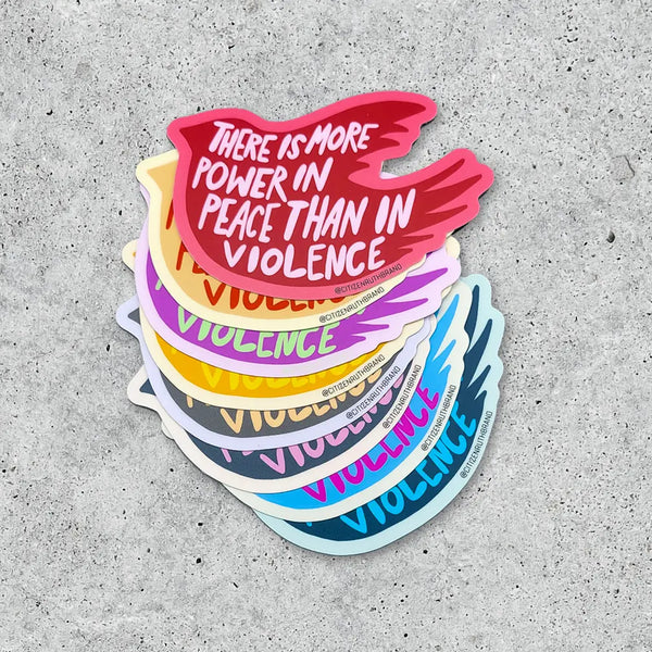 Power In Peace Sticker