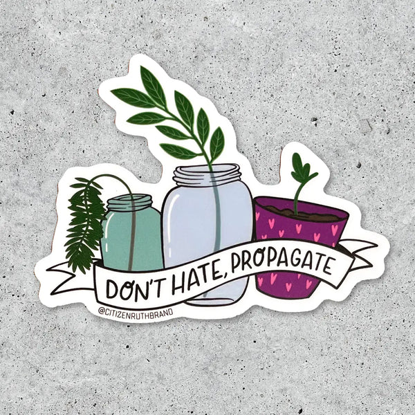 Don't Hate, Propagate