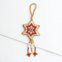 Beaded Star Ornament