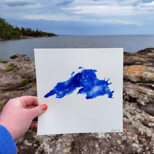 Lake Superior - Original Watercolor