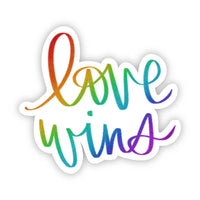 Love Wins Sticker