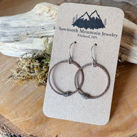 Copper Tornado Earrings