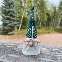 Hand Carved Santa Gnome