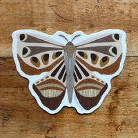 Woodland Moth Sticker