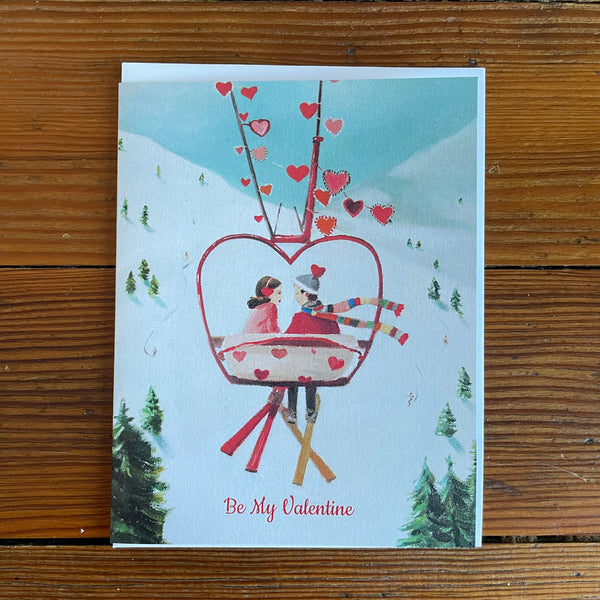 Ski Lovers Card