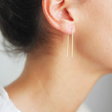 Square Minimalist Earrings