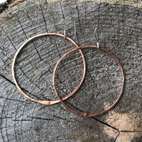 Copper Hoops
