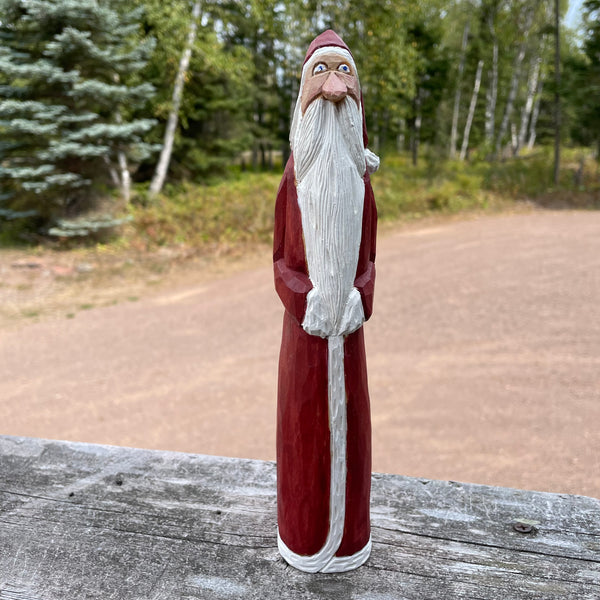 Hand Carved Santa Claus