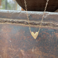 Matte Heart Necklace