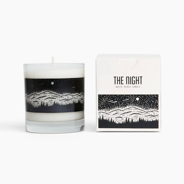 Night Glass Candle