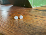 Moonstone Stud Earrings