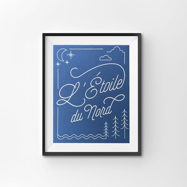 L'Étoile du Nord Print – The North Country