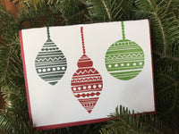 Holiday Ornaments Card